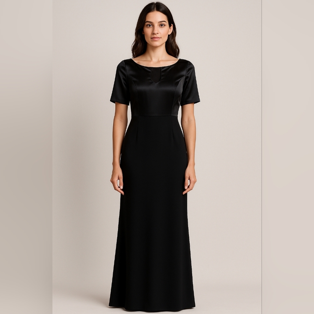 Vintage Silk Badgley Mischka Dress